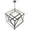 Dweled Atlas 50in LED Articulating Chandelier in 3500K Black PD-510 - alternate 1